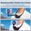 Silicone Magnetic Quick Release Neck Mount Hold for  Phone Replacement Accessories 7
