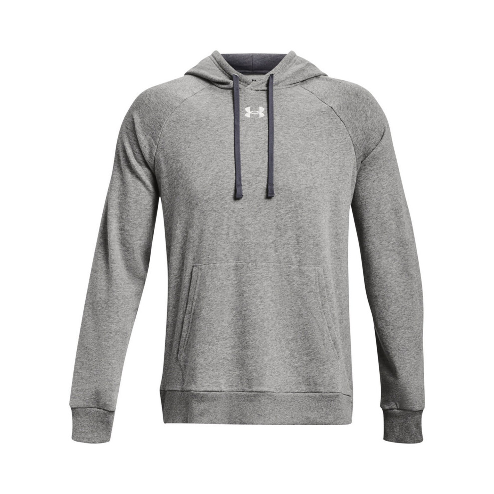 Under Armour (Xxl, Castle Rock/Light Heather) Unisex Adult Rival Fleece Hoodie