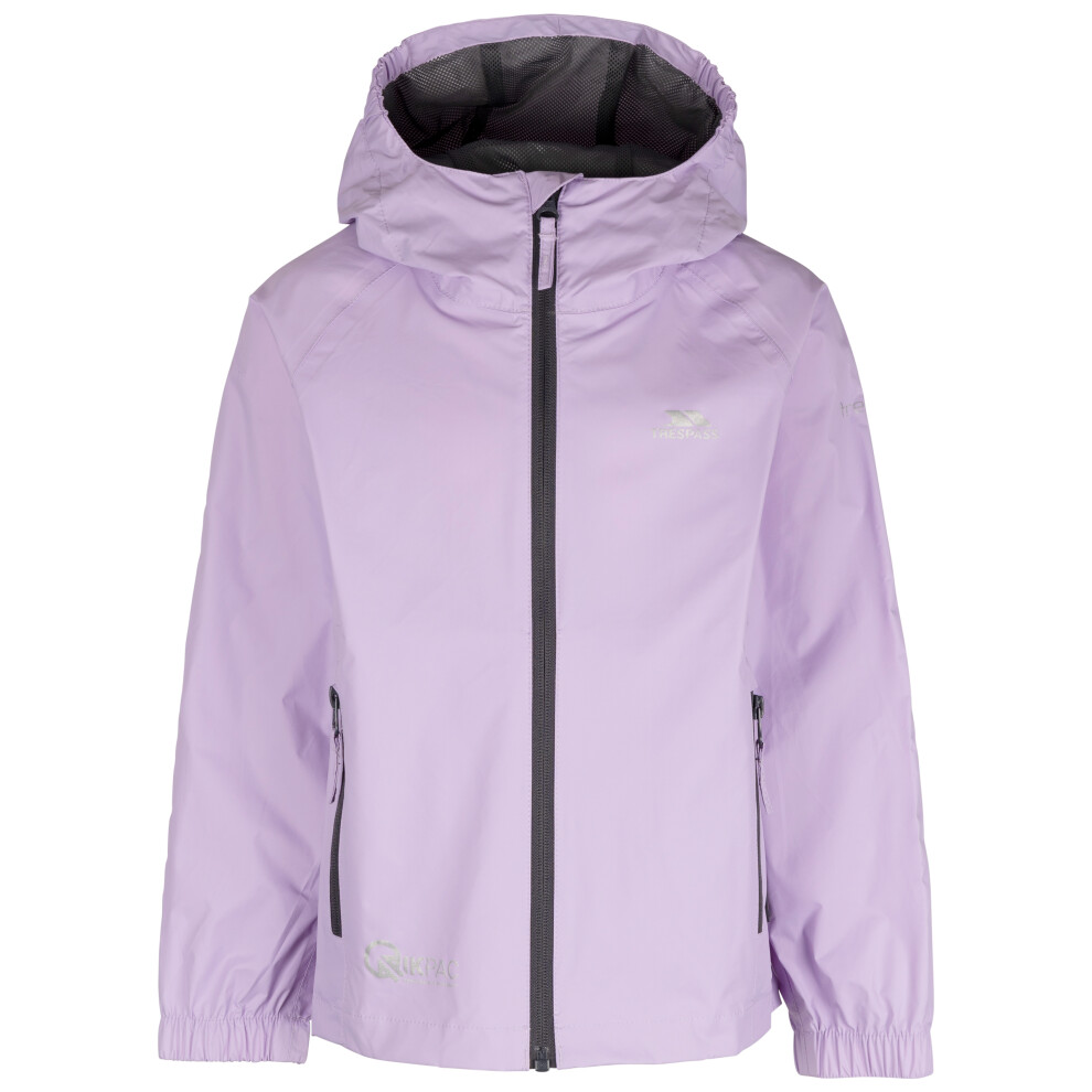Trespass (3/4, Gelsomino) Unisex Kids Packaway Jacket - Qikpac