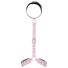Bondage Kit RüCkenfesseln Fetisch Erotik Sexspielzeug für Paare Frau MäNner Sklave HalsbäNder Handschellen Halskette Erotikspiele D
