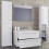 (Matt, Single Basin) 5-part washbasin washbasin Badinos SP 2