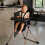 My Babiie MBHC2 Compact Folding Highchair - Rose Gold Black 9