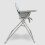 My Babiie MBHC2 Compact Folding Highchair - Grey 5