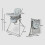 My Babiie MBHC2 Compact Folding Highchair - Grey 8