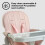 My Babiie MBHC2 Compact Folding Highchair - Pink 6