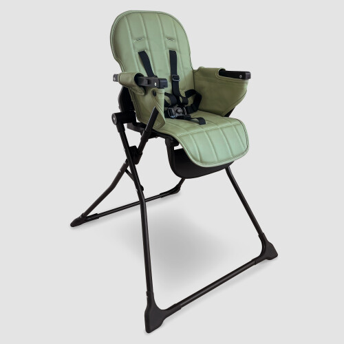 My Babiie MBHC2 Compact Folding Highchair - Sage Green 2
