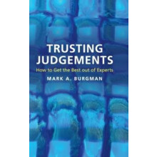 Trusting Judgements by Mark A. Burgman Hardcover Book