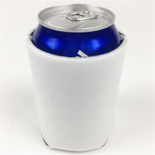 100PCS Neoprene Beer Can Cooler Drink Cup Bottle Sleeve Insulator Wrap Cover New White