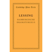 Hamburgische Dramaturgie II by Gotthold Ephraim Lessing Paperback Book
