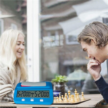3X Chess Basic Digital Chess Clock and Game Timer, Accurate Digital Portable Clock, Digital Watch Timer ()