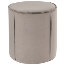 Pouffe SEDONA Velvet Taupe