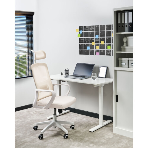Beliani Office Chair MONARCH Beige 1