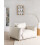 Beliani Armchair LUVOS Fabric Off-White 2