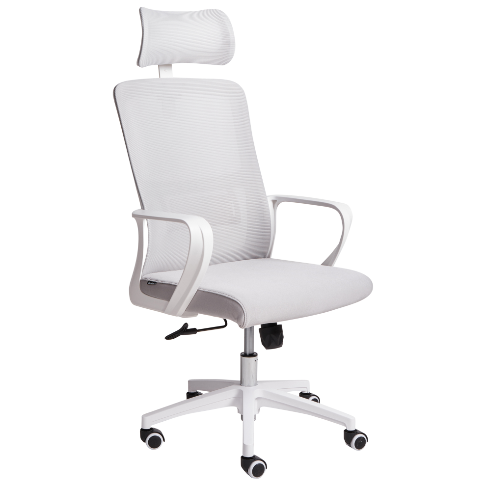 Beliani Office Chair Monarch Light Grey