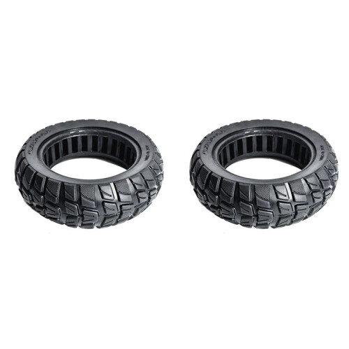 2X 10 Inch 10X2.70-6.5 Solid Tire Tyre Electric Scooter Replacement Accessories 1