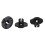 20 x Plastic Fastener Clip 8mm for 8