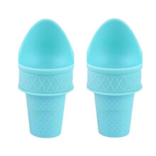 Ensemble D'Outils pour Crème Glacée et Glaces, Cuillère à Crème Glacée, Ensemble de Cuillères Réutilisables, Bonne Prise en Plastique pour la