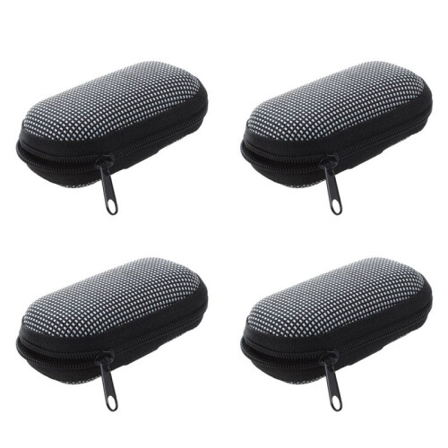 4X Black White Dotted Cover Case Holder for Folding Presbyopic Reading Glasses