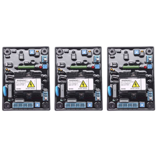 3X Automatic Voltage Regulator Avr Voltage Stabilizer Board Sx460 for Generator 1