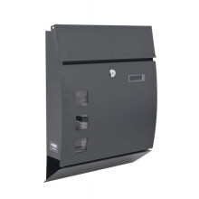 Cassetta postale Awtools CASSA POSTALE ANTRACITE 38 / 440x350x95mm