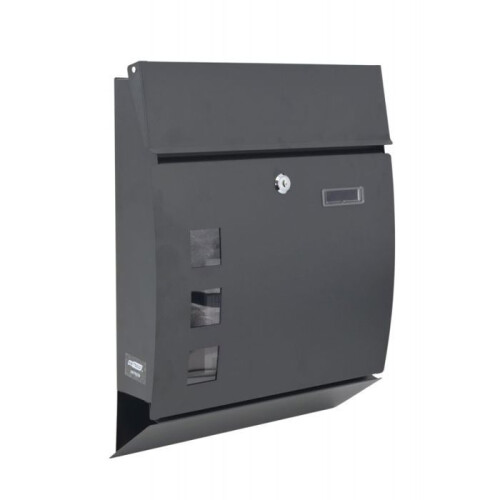 Cassetta postale Awtools CASSA POSTALE ANTRACITE 38 / 440x350x95mm