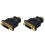 2X DVI 24 1 (DVI-D) Adaptador Hembra A  Macho 2