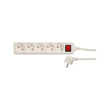 Prolunga elettrica - 72530 - 5 prese - 3,0 m - Con terra e interruttore
