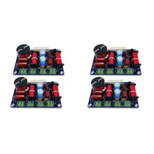 4 PeçAs 3 Vias 250 W 850/5200 Hz Divisor de FrequêNcia DIY Filtro de Alto-Falante Circuito Treble MéDio Baixo Hifi ÁUdio EstéReo Crossover