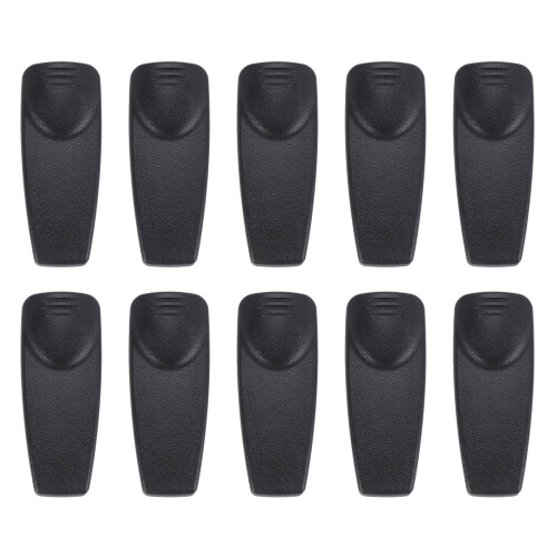 10X Replacement Belt Clip for  Radios GP328PLUS Talkie-Walkie Clamp
