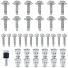 Sidestep Hardware Mounting Kit 68193128AB for RAM 1500 2500 3500 2013-2019 RAM 4500 5500 2014-2019 Accessories