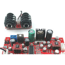 3X 12V 24V PT2399 Digital Microphone Audio Amplifier Board Karaoke Plate Reverb Preamplifier Reverberator OP275