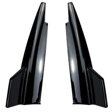 Paraurti Posteriore Auto, Diffusore, Splitter, Alettone, Spoiler per C117 CLA180 200 45AMG 13-19, Nero Lucido
