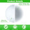 200 Pcs  Practice  Hollow   Training  Balls with Mesh Drawstring Storage Bags for Training 7
