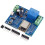 4X WIFI Relay Controller Module,  5V 8V-80V ESP8266 Wireless Controller Module ESP-12F for IOT  Home APP 4
