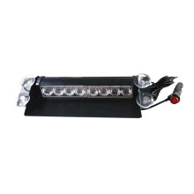 8 Diod LED, Lampa Ostrzegawcza Samochodowa 12 V, Lampa Sygnalizacyjna Awaryjna, Migająca na Szybie Samochodu Ciężarowego, Niebieska