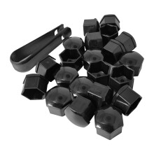 Subaru B9 Tribeca SUV FL (FL, 06-07) - Wheel bolt caps 17 mm black