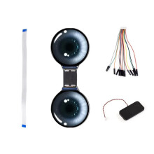 ESP32-S3 1.28" Dual Eye Round LCD IoT Dev Board, 240x240 IPS, WiFi BT5, 240MHz Dual-Core