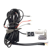 Motorcycle Spotlight Cable and Control Low High 12V 24V Strobe CNC Wired