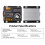 220V Stepless Speed Controller Electronic Thyristor Adjustable Dimmer for Fans Angle Grinders 3700W Motor Regulator 9