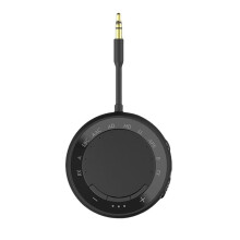 5.4 Transmitter Receiver for 2 Headphones Low Latency/HD AUX Wireless Audio Airplane Adapter Black