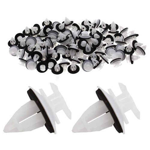 300Pcs 51418224768 Plastic Rivets Clip For- E46 E53 E90 E91 E70 Door Panel Auto Fasteners Trim Panel Push Retainer 2