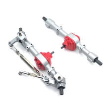 Upgrade Steel Gear Anteriore e Posteriore Ponte Asse Steering Cup Rod Set per MN D90 D99 MN90 MN99S 1/12 RC Auto Pezzi di Ricambio, B