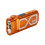 Multi Multifunctional Flat Flashlight 1300LM Flashlight -UV LEP RGB  USB-C 265M Long Range Orange 3