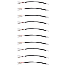 10Pcs Motorcycle Turn Signal Wiring Harness Connector Turn Signal Plug Adapter for