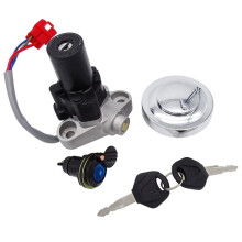 4TR-82021-00 4TR-82501-00 Motorcycle Ignition Lock Gas Tank Cap Cover Lock Key for XVS1100 XVS650