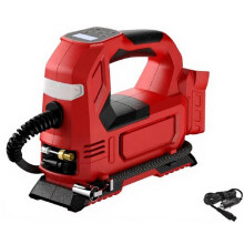 Electric Air Pump Powered Inflator Cordless Car Tire Air Compressor Inflatable Pump 18V No Battery for
