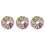 DIY Quilting Patch 180Pcs 10cmx10cm Charm Pack Cotton Fabric Patchwork Bundle Fabrics Cloth Sewing 1