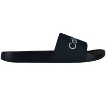 (8 UK, Navy/White) Calvin Klein Mens Flat Sliders