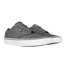 (8 UK, Pewter/White) Vans Mens Atwood Canvas Trainers