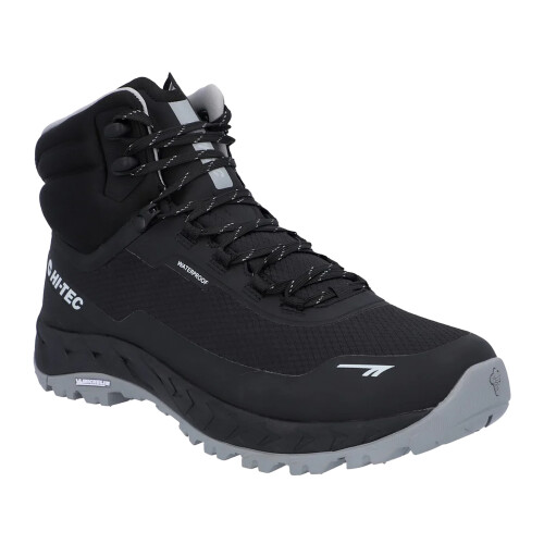 (12 UK, Black/Ultimate Grey) Hi-Tec Mens Altitude Lite Hiking Boots
